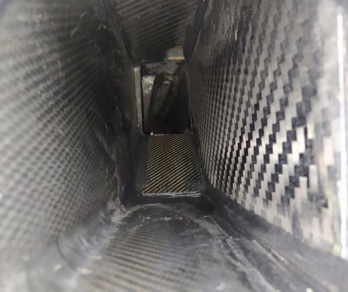 Duct sections après
