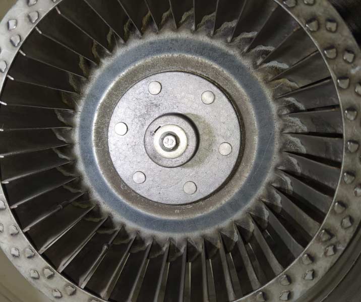 Turbine après