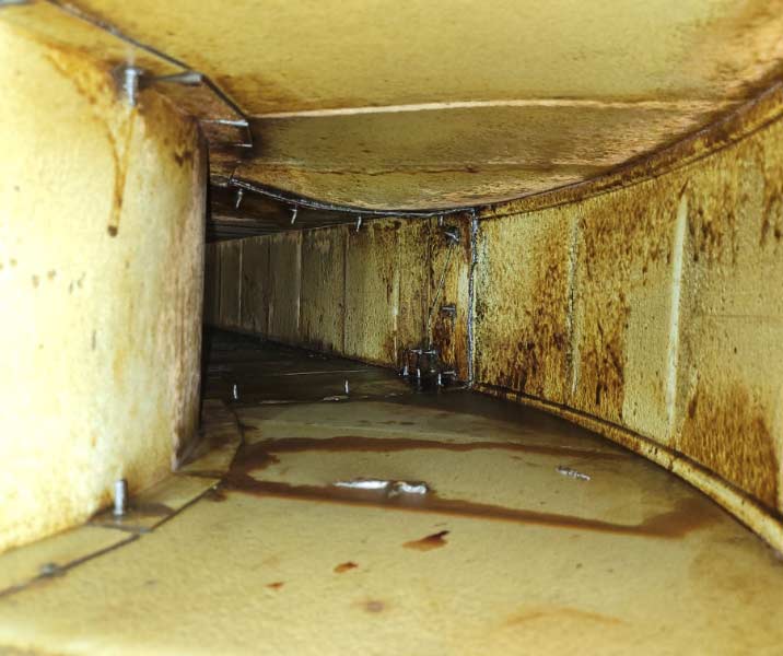 Duct sections avant
