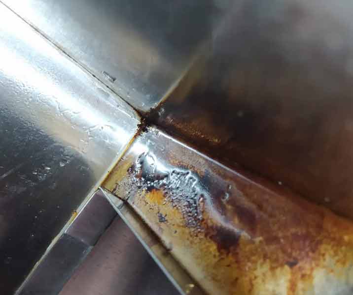 Hood plenum avant