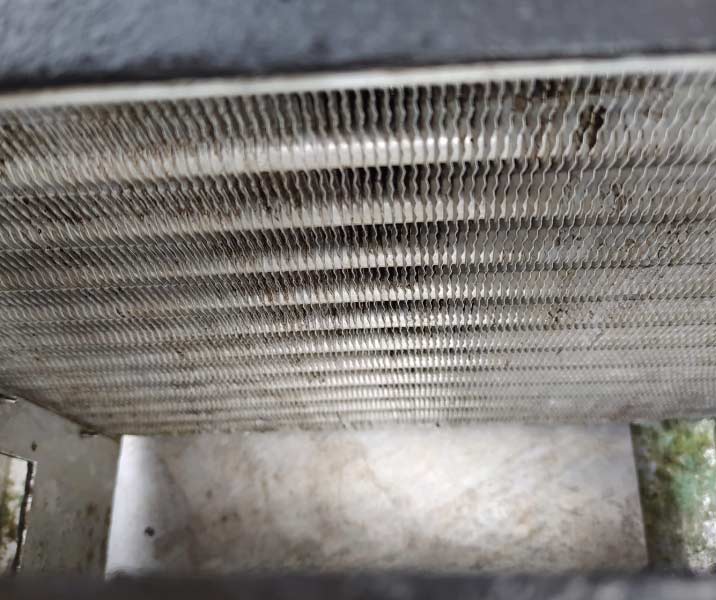 Evaporator après
